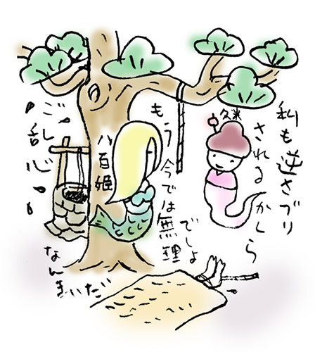 お菊井戸イラスト