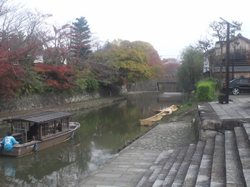 八幡堀の風景